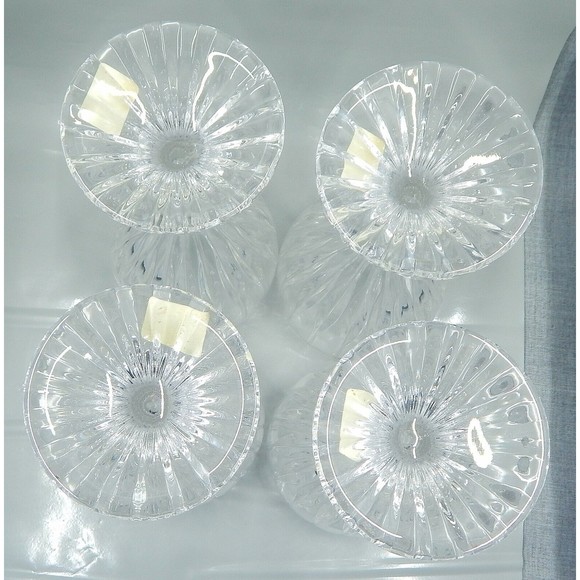 Mikasa Crystal Park Lane Goblet Wine Glasses Set of 4 SN101 701 - Picture 6 of 10